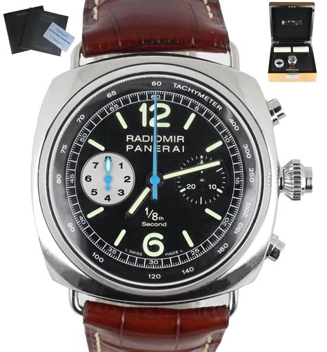 panerai radiomir chronograph 1 8th second edition|Radiomir One/Eight second .